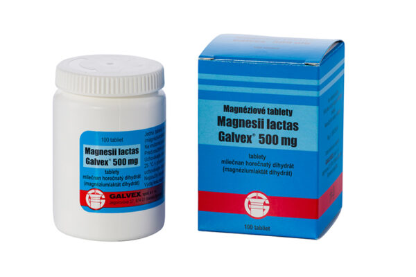 Magnesii lactas Galvex 500 mg